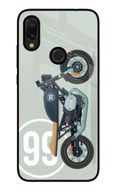 Classic Cafe Racer 99 Redmi Y3 Glass Case